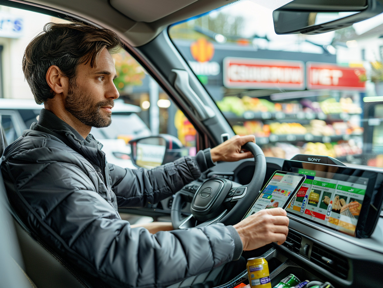 drive super u : service et avantages - supermarché  voiture