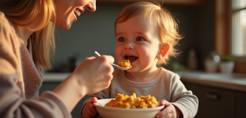 Meilleur moment pour donner de la purée le soir à un bébé : nos conseils