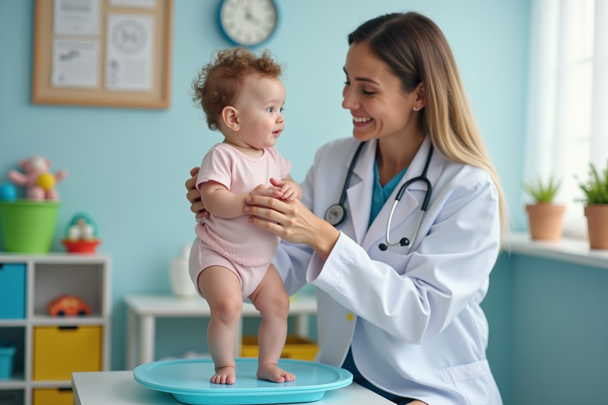 bébé croissance