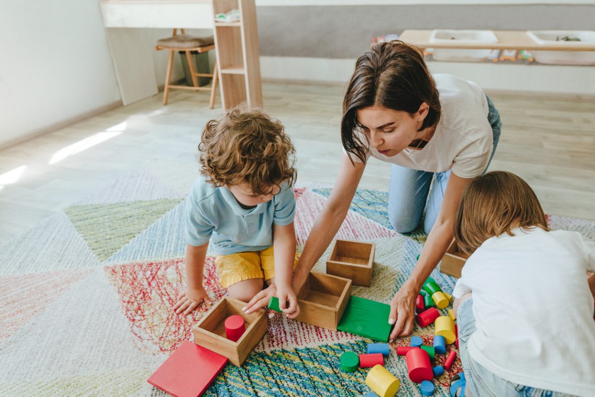 nounou domicile garde enfants