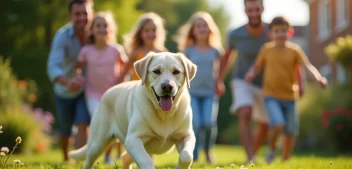 Bonnie, chien de famille à Blois : une complicité exemplaire avec les enfants