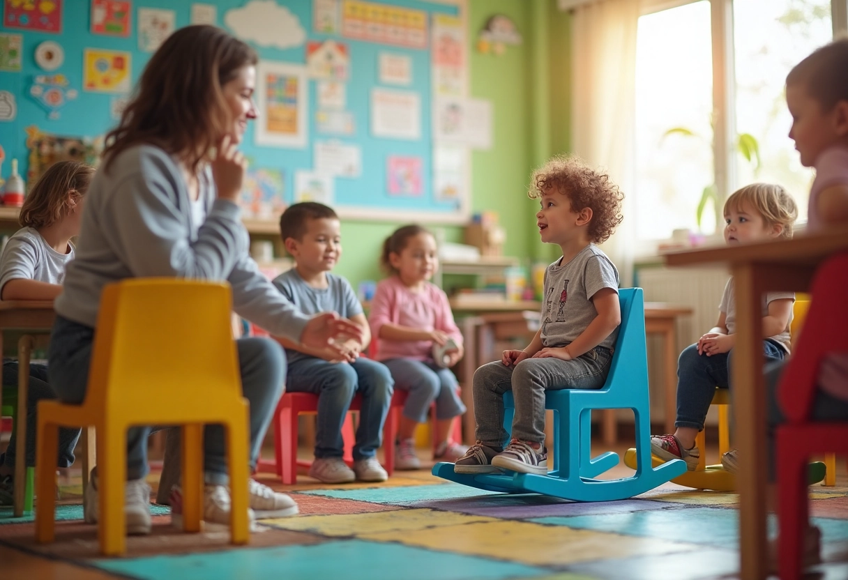 enfant mouvement